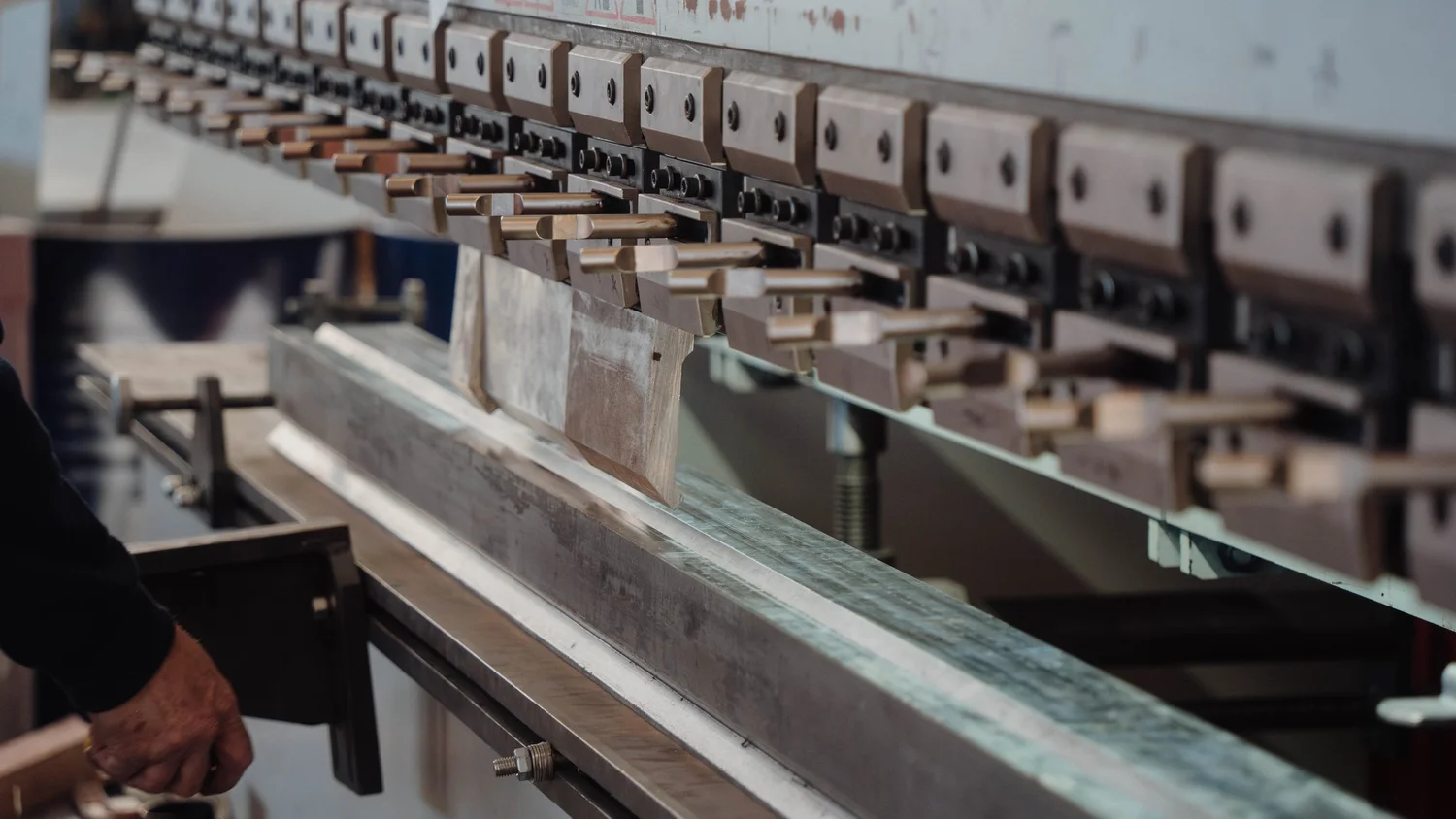 Aluminium components ready for powder coating at Coating Lab Auckland