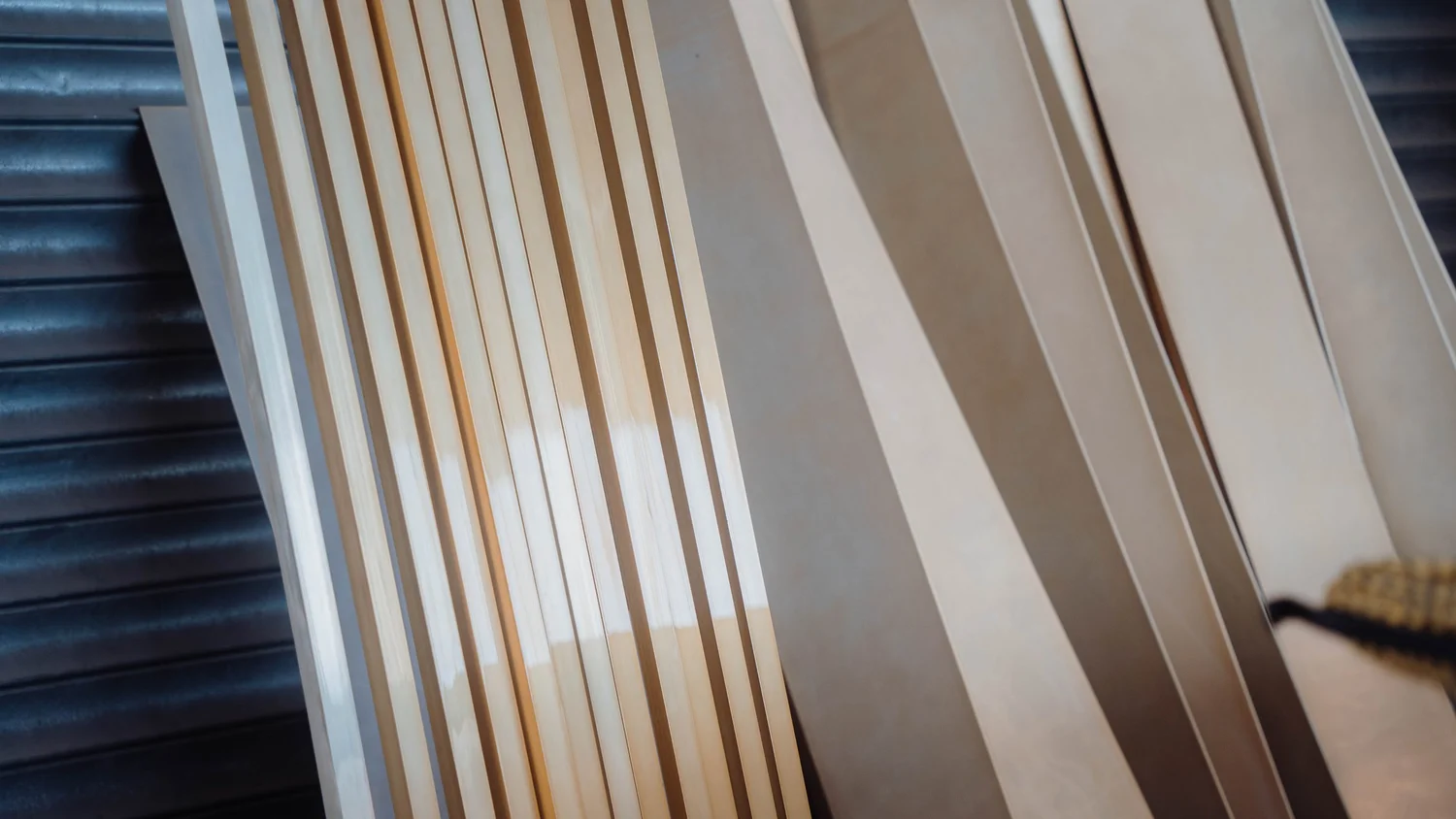 Powder coated outdoor furniture and metal items at Coating Lab Auckland